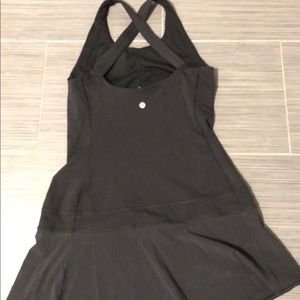 Lululemon Black Workout / Tennis style skirt dress